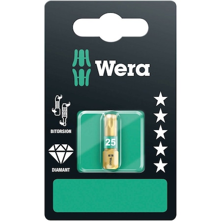 Wera 867/1 BDC SB TORX bits, TX 25 x 25 mm 5134377001