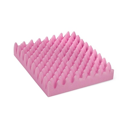 Medline Convoluted Foam Wheelchair Cushion, 16in x 18in x 4in NON082051H