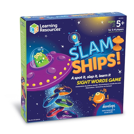 Learning Resources Slam Ships, Sight Words Game LER8596