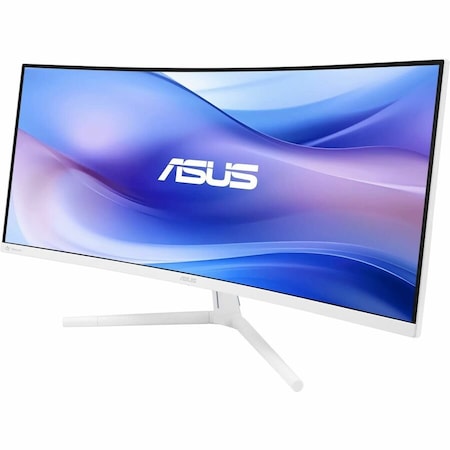 Asus VU34WCIP-W 34" Class UW-QHD Curved Screen LED Monitor - 21:9 VU34WCIP-W