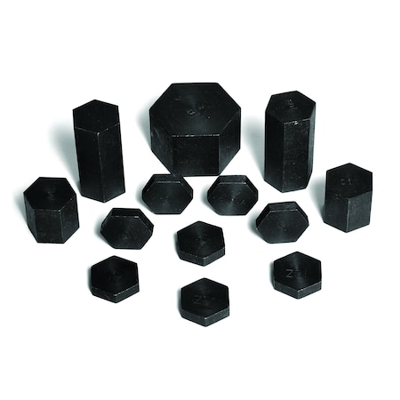 United Scientific Hexagonal Weight Set, Customary WHSETC-F