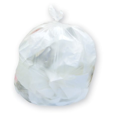 Heritage Bag 40X48 HDPE Natural 17.00 Mic Coreless Roll Can Liners 40-45 Gal Z8048XN R01