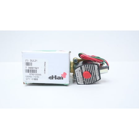 Asco RED-HAT II SOLENOID VALVE 3/4IN NPT 120V-AC EF8210G095
