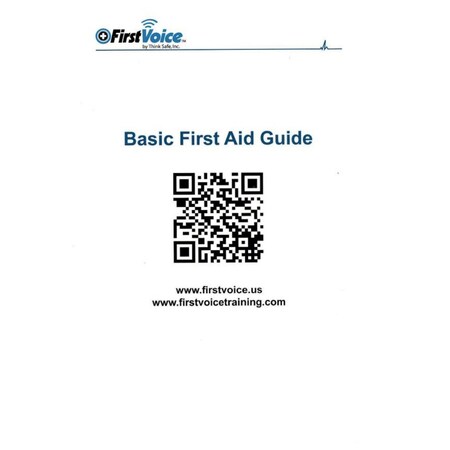 First Voice First Aid Guide Booklet FAB01