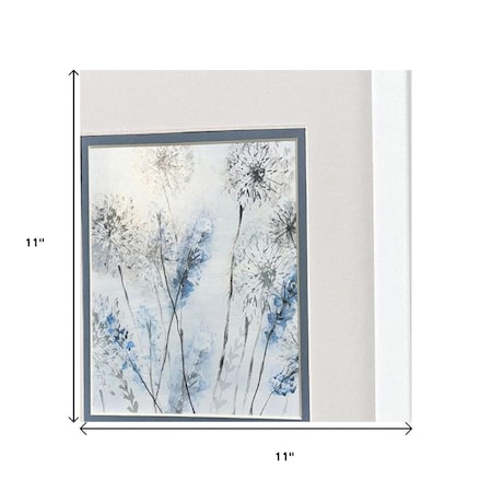 Homeroots Set Of Two Soft Country Morning White Framed Wall Art, 2PK 649306