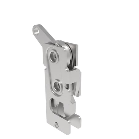 Southco Rotary Push To Close Latch, Small Size, Single Stage, Bottom Trigger 1/4-20 Thread R4-10-11-501-20