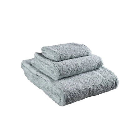 Homeroots Set of Three Sea Green Cotton Quick Dry Terry Cloth Towels, 3PK 700342