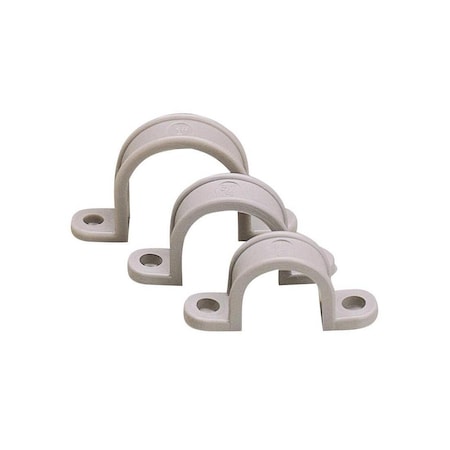Gb Conduit Strap, Polyethylene, Gray, 10PK GCC-410