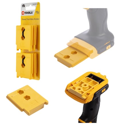 48 Tools Tool Holder, 2.375 in L, 20 V TH-DEW-YEL-04
