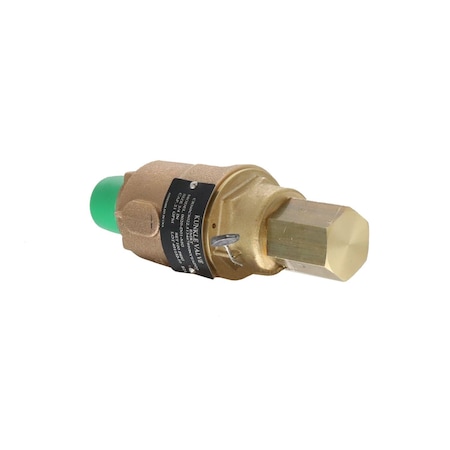 Kunkle Valve 3/4"Mx3/4"F, 100N., 21Gpm, Relief 0020-D01-MG0100
