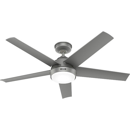 Hunter CeilingFan, Silver, 52inDia, 3Blade 52612