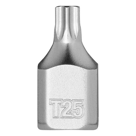 Milwaukee Tool Bit Socket, 1/4" Drive, Chrome, S2 Steel 45-34-1108