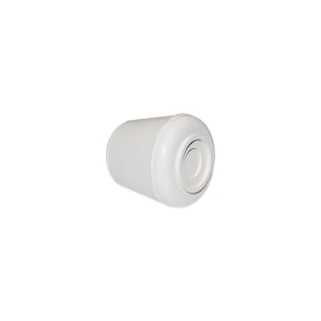 Richelieu Furniture Leg Tip, Off White Rubber, 3/4-In. F31925SB