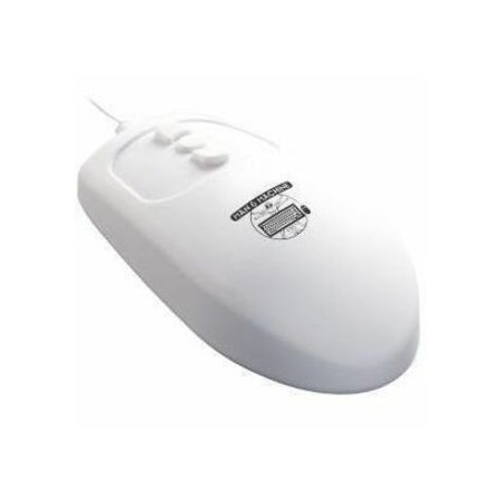 Man & Machine Mighty Mouse With Magfix - Whi, MM/MAG/W5 MM/MAG/W5