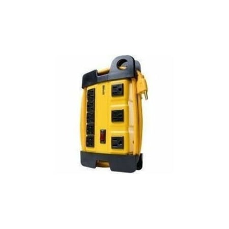 Southwire Power Strip, 8 Outlet(s) 6 ft., Yellow 4655