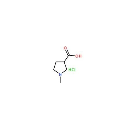 Ak Scientific 1-Methylpyrrolidine-3-carboxylic acid hydrochloride (5g), CAS 50585-87-0 W6581-5g