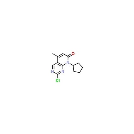 Ak Scientific 2-Chloro-8-cyclopentyl-5-methylpyrido[2, 3-d]pyrimidin-7(8H)-one (1g), CAS 1013916-37-4 0375AA-1g