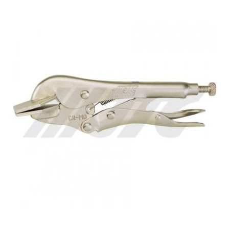 Jtc Auto Tools 8in welding clamp - brazed & heat-treated chrome molybdenum construction, nickel plated 8R