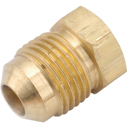 Anderson Metals 3/8'' Brass Flare Plug 754039-06