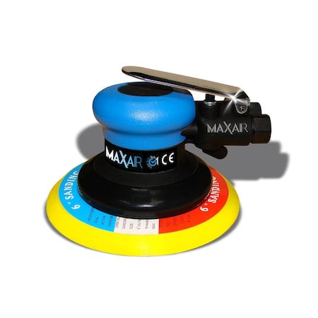 Maxair Tools 6inSANDER 3/16inORB STICKIT MA-1106N
