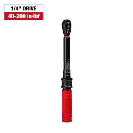 Milwaukee Tool 1/4" Drive Click Torque Wrench 48-22-9200