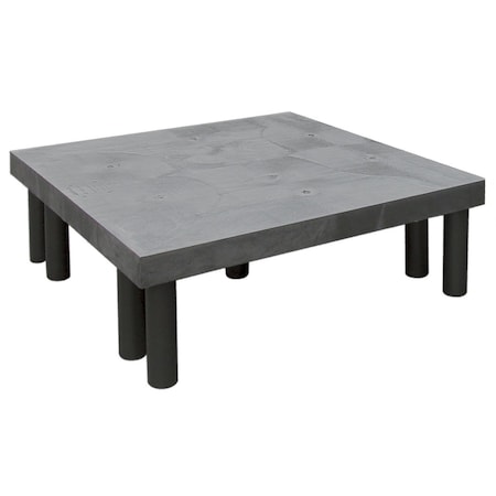 Quantum Storage Systems 36 X 36 X 12 SOLID PLASTIC DUNNAGE PLATFORM 363612DPS