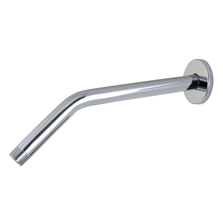 Kingston Brass 12" Shower Arm with Round Flange, Polished Chrome K163R1