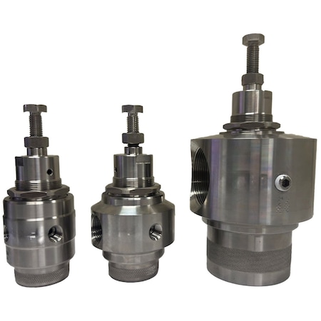 Bellofram Precision Controls SS316L Regulator, LowTemp Nitrile, Relieving, Hex Head 62SS082501R010