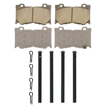 Wagner Brakes Disc Brake Pad Set-QC1346 QC1346