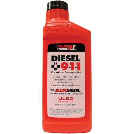 Power Service 26 Oz. Emergency Diesel Anti-Gel PSVC8026-12