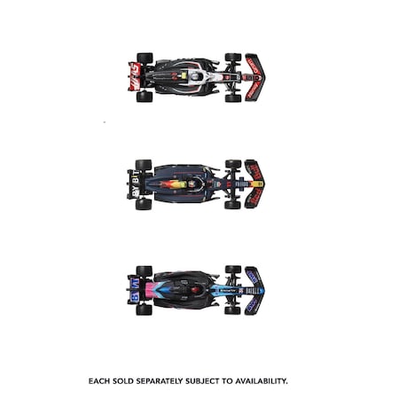 Hot Wheels Die-Cast 1:64 Scale Formula 1 Collectible Toy Race Car Multicolored HRV11