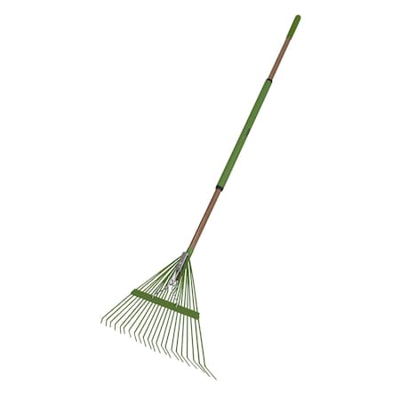 Ames 22-Tine Leaf Rake, Steel Fan, Cushion Grip 20201033