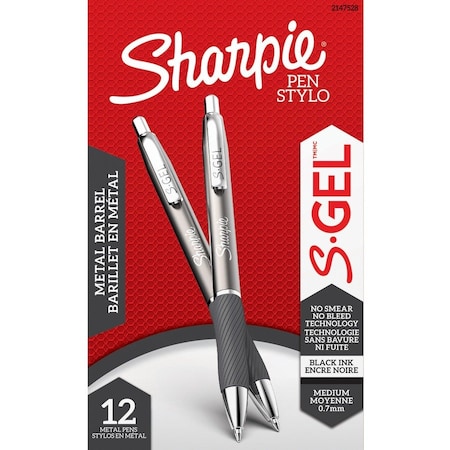 Sharpie Pen, Retractable, 12 PK 2147528
