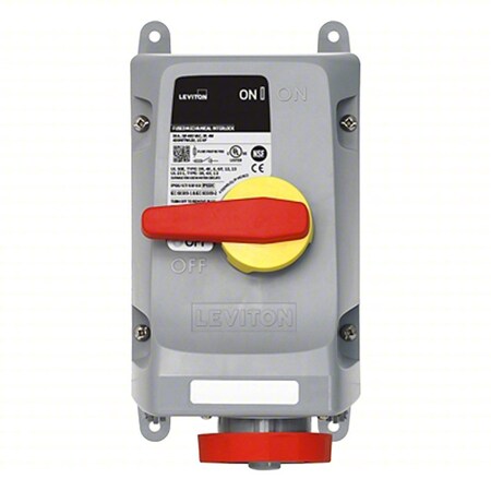 Leviton Pin and Sleeve Mechanical Interlock 430MF7WLEVS