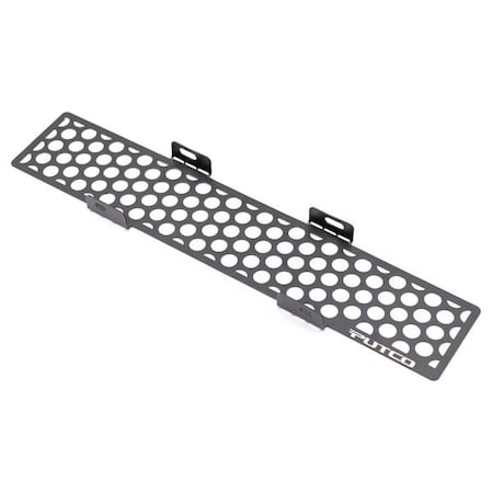 Putco Grill Insert, Punch Design; Textured Powder Coated; Black; Stainless 88172
