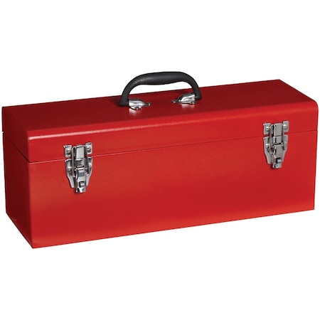 Unbranded 20'' Red Steel Toolbox 398624