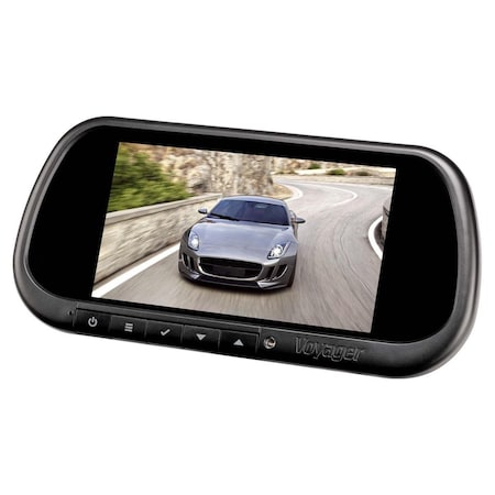 Asa Electronics Asa Electronics  7 in. Voyager Rearview Mirror Monitor ASAVOM74MM