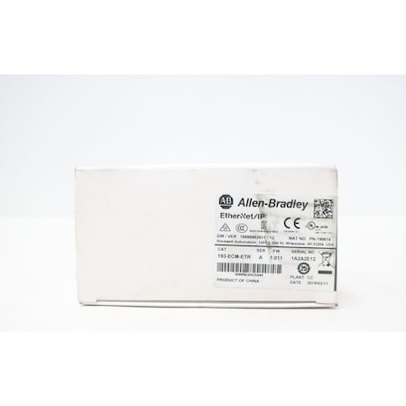 Allen Bradley ETHERNET/IP MODULE SER A 193-ECM-ETR