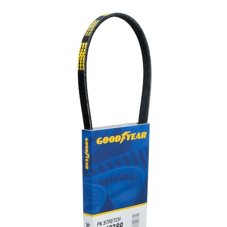 Goodyear Stretch to Fit Multi V-Belt: PK - Stretchy Profile, 4 Ribs, 33.4in Effective Length S040315