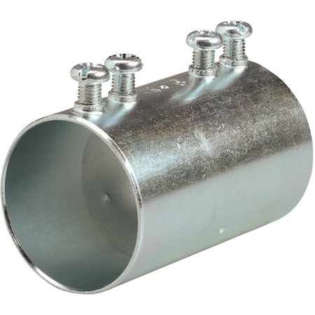 Halex EMT 1-1/4'' Set Screw Conduit Coupling 62812