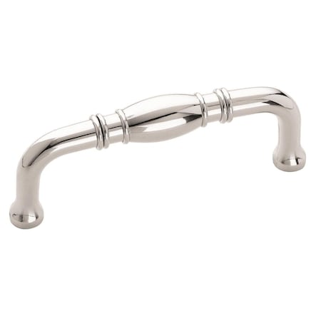 Amerock Granby 3 in 76 mm Center-to-Center Polished Chrome Cabinet Pull BP5301326
