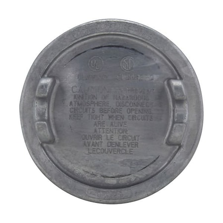 Crouse-Hinds Eaton Crouse-Hinds series Condulet GUA surface cover GUA07