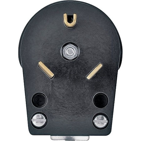 Eaton Wiring Devices Straight Blade Plug, TT-30P, 30 A, 125V AC, 2 Pole, Screw Terminals, Grounded 83-BOX