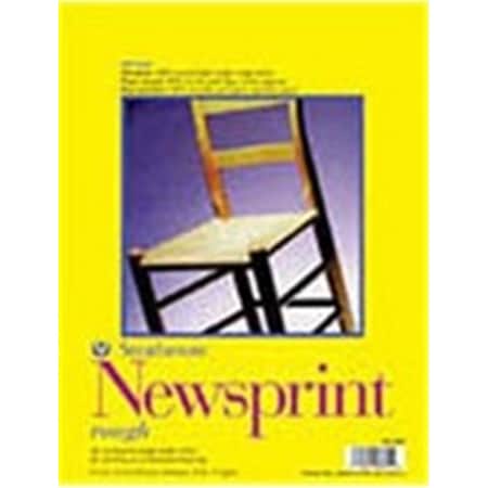 Strathmore Newsprint Pads, 14 X 17 In., 50 Sheet 307-814