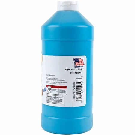 Crayola Washable Tempera Paint, Blue CYO543132048