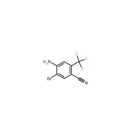 Ak Scientific 4-Amino-5-bromo-2-(trifluoromethyl)benzonitrile (1g), CAS 155255-45-1 V3517-1g