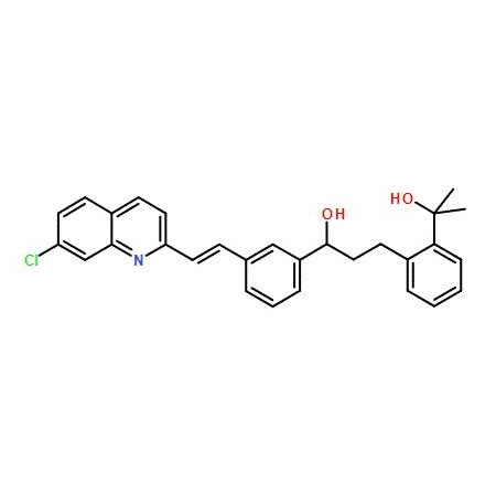 Ak Scientific (S, E)-1-(3-(2-(7-Chloroquinolin-2-yl)vinyl)phenyl)-3-(2-(2-hydroxypropan-2-yl)phenyl)propan-1-ol ( R236-100g