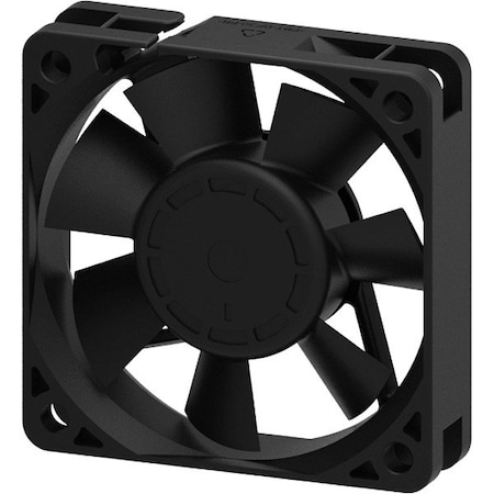 Dayton AxialFan, Black, Square, Plastic, 2-3/8inH 855H06