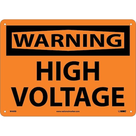 Nmc Warning High Voltage Sign W49RB