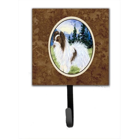 Carolines Treasures 4.25 x 6 in. Papillon Leash Or Key Hook SS8975SH4